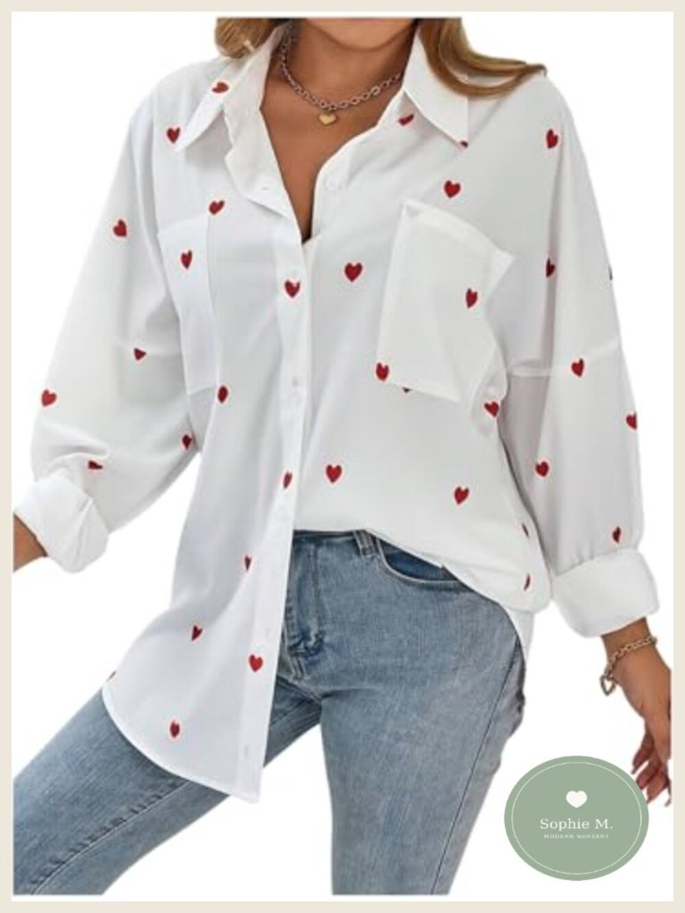 Women's Peplum Blouse Bow Detail Long Sleeve Button Front Shirt